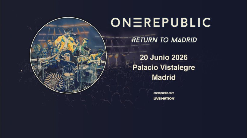 OneRepublic - Escape to Europe 2025