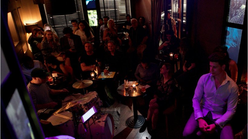 Live Jazz from the Piano Bar at Red Room Studios, Soho
