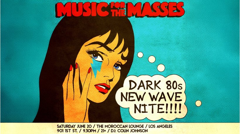 Music for the Masses: Dark 80's New Wave Nite