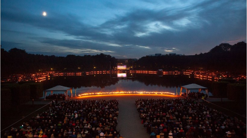 Musik und Licht am Hollersee - Open Air