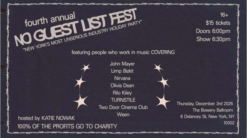 No Guest List Fest