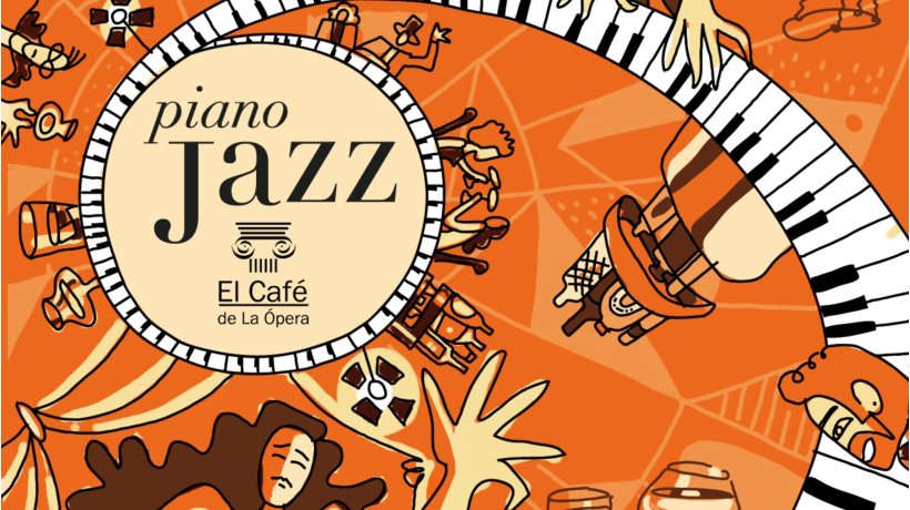 Piano Jazz Café de la Ópera Día mundial dela Música