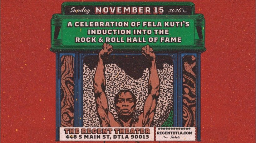 A Celebration of Fela Kuti Induction to the RnR Hall of Fame (18+)